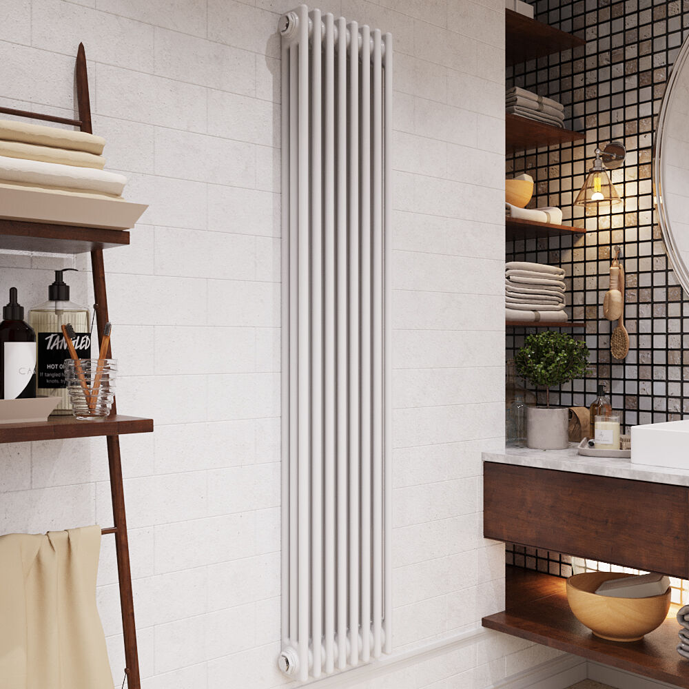 [BHHA312] Caverswall Triple Column Traditional Radiator, Choice of Size - Lifestyle 2