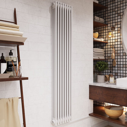 [BHHA312] Caverswall Triple Column Traditional Radiator, Choice of Size - Lifestyle 2