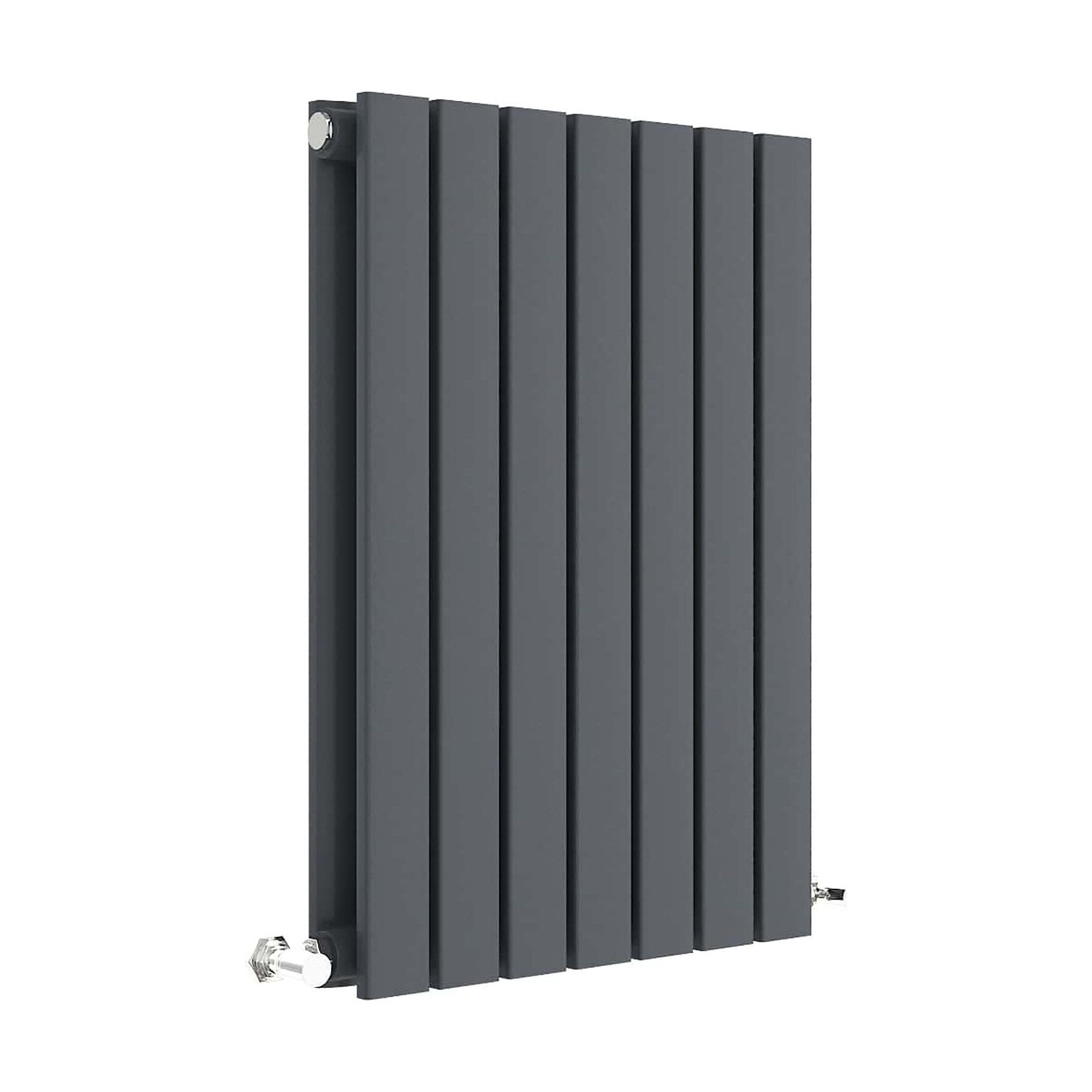 [BHLUA54D] Edingale Contemporary Square Horizontal Double Panel Radiator - Choice of Size and Colour - Cutout