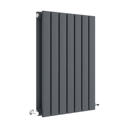 [BHLUA54D] Edingale Contemporary Square Horizontal Double Panel Radiator - Choice of Size and Colour - Cutout