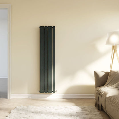 [BHLUA73] Edingale Modern Square Vertical Double Panel Radiator - Choice of Size and Colour - Lifestyle 1