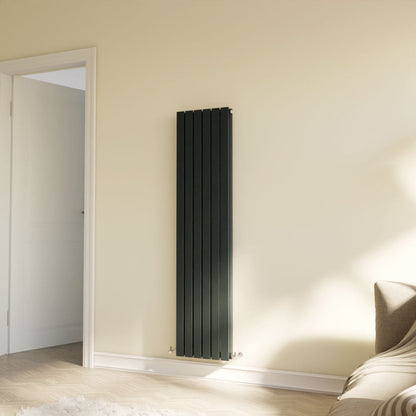 [BHLUA73] Edingale Modern Square Vertical Double Panel Radiator - Choice of Size and Colour - Lifestyle 2