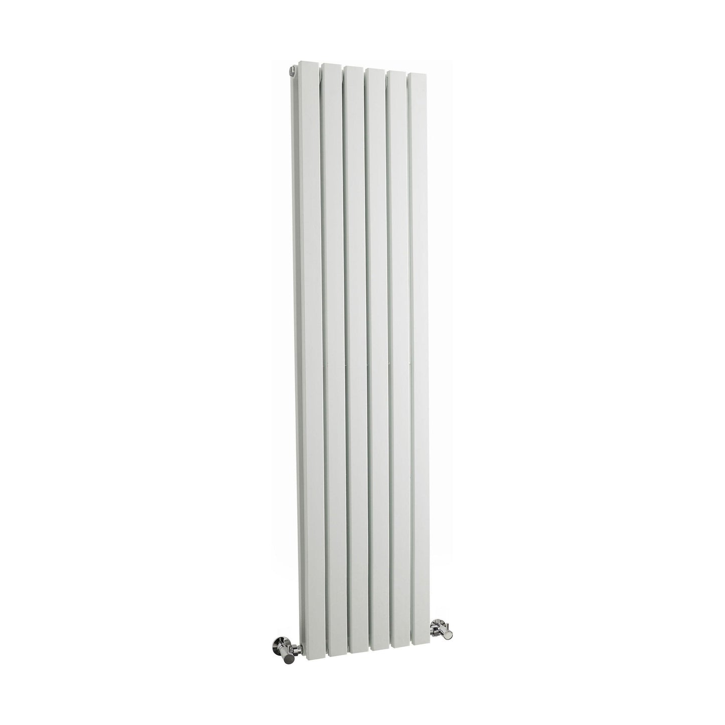 [BHLUW43] Edingale Modern Square Vertical Double Panel Radiator - Choice of Size and Colour - Cutout