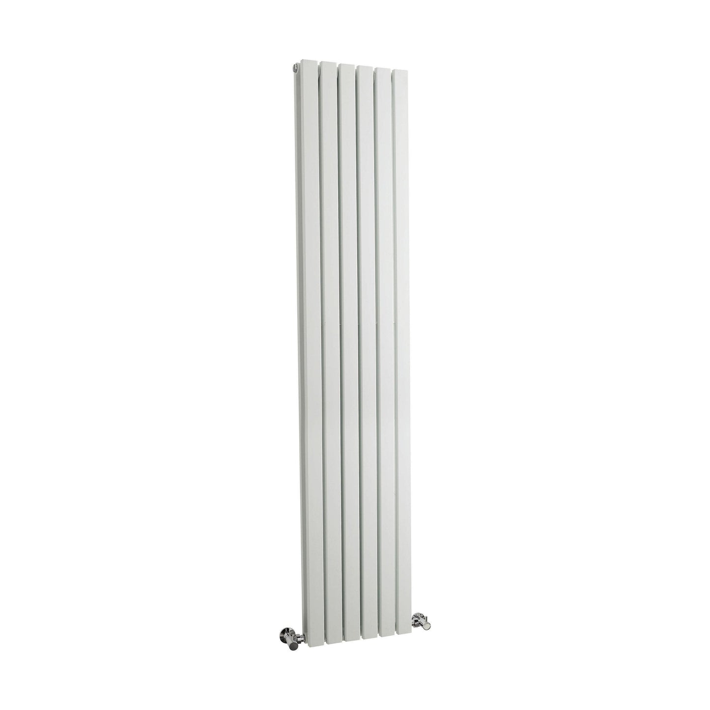 [BHLUW44] Edingale Modern Square Vertical Double Panel Radiator - Choice of Size and Colour - Cutout