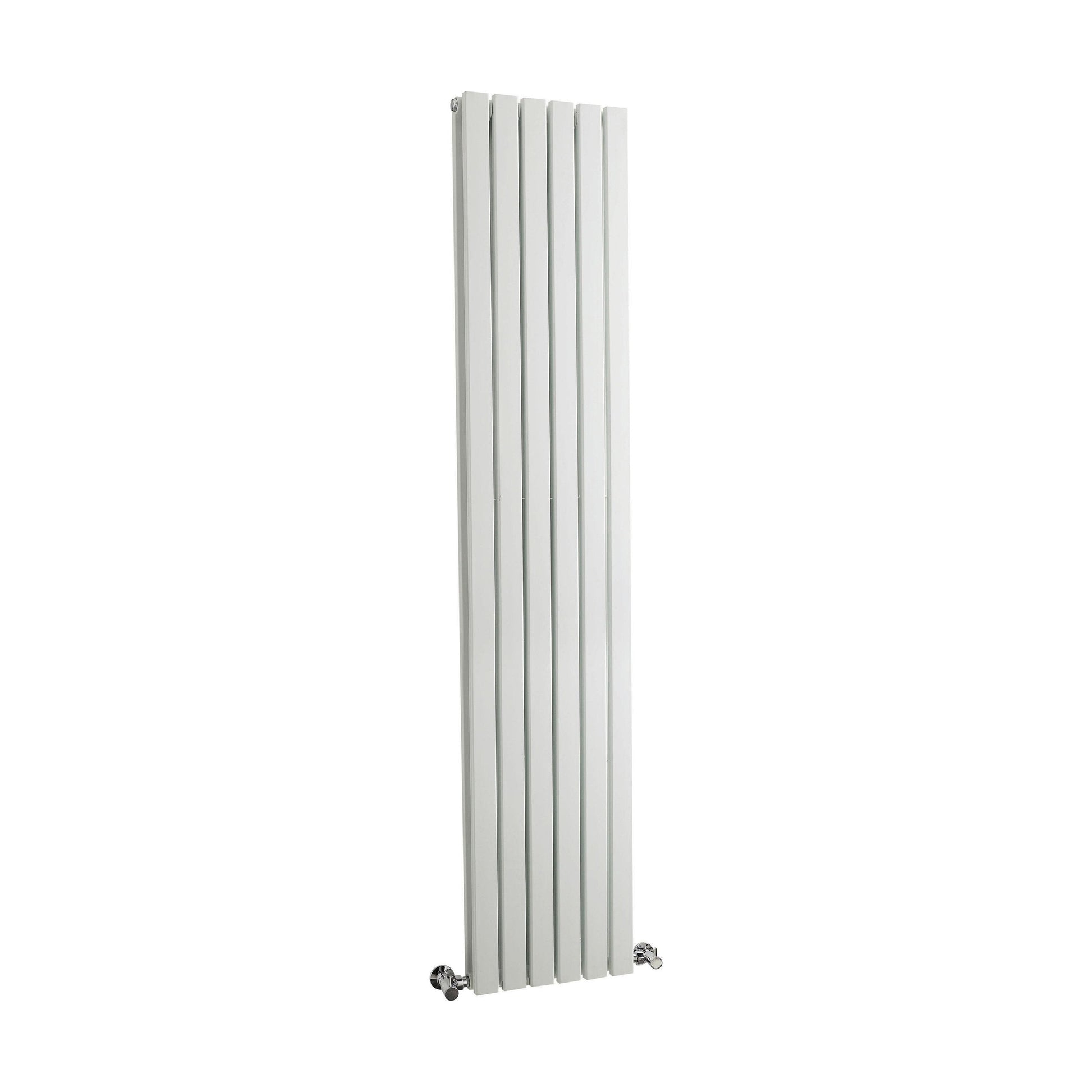 [BHLUW44] Edingale Modern Square Vertical Double Panel Radiator - Choice of Size and Colour - Cutout