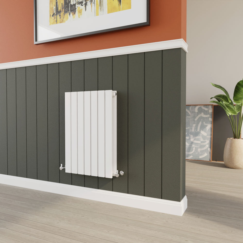 [BHLUW54D] Edingale Contemporary Square Horizontal Double Panel Radiator - Choice of Size and Colour - Lifestyle 2