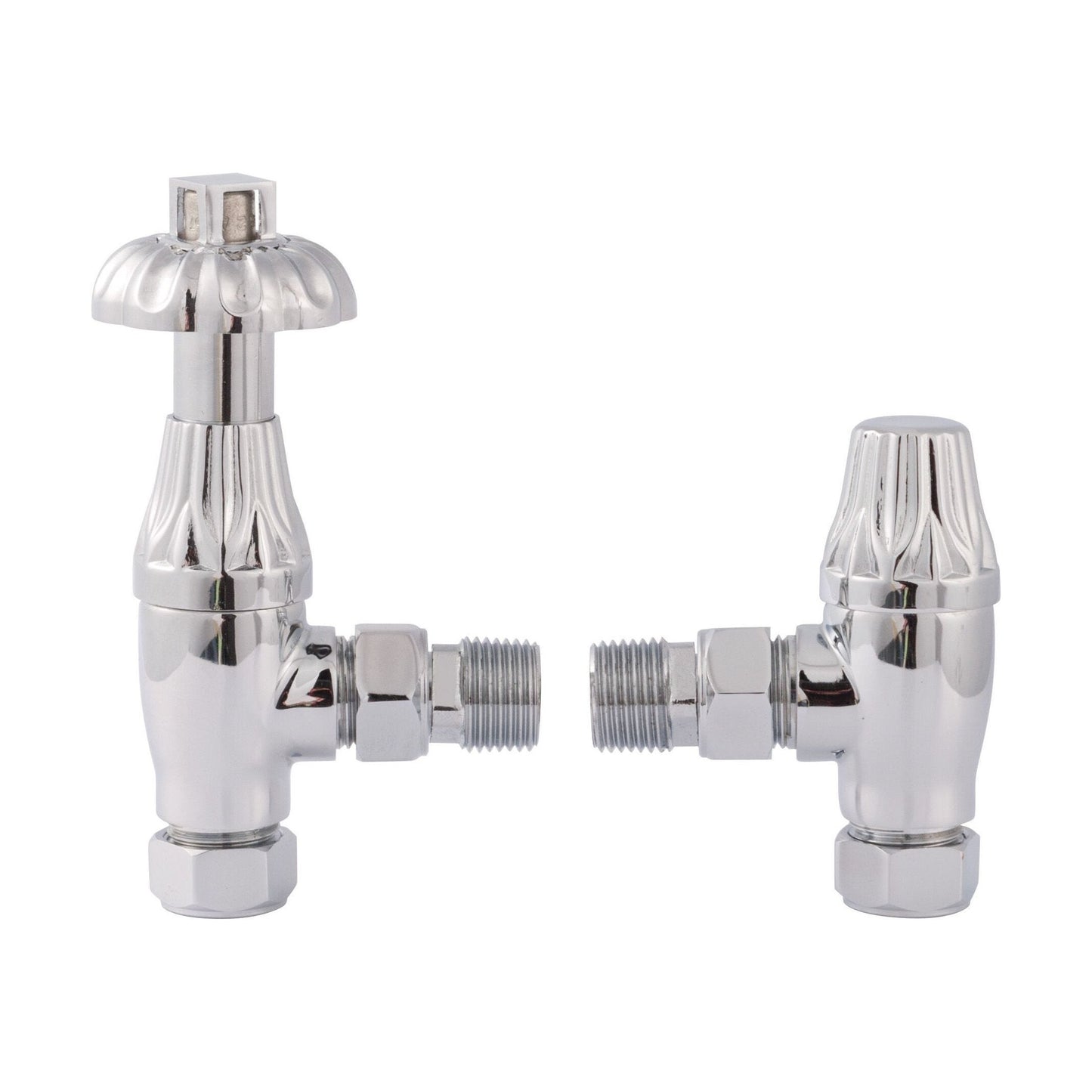 [BHRV007] Heating Accessories Thermostatic Radiator Valve Pack, Chrome - Cutout
