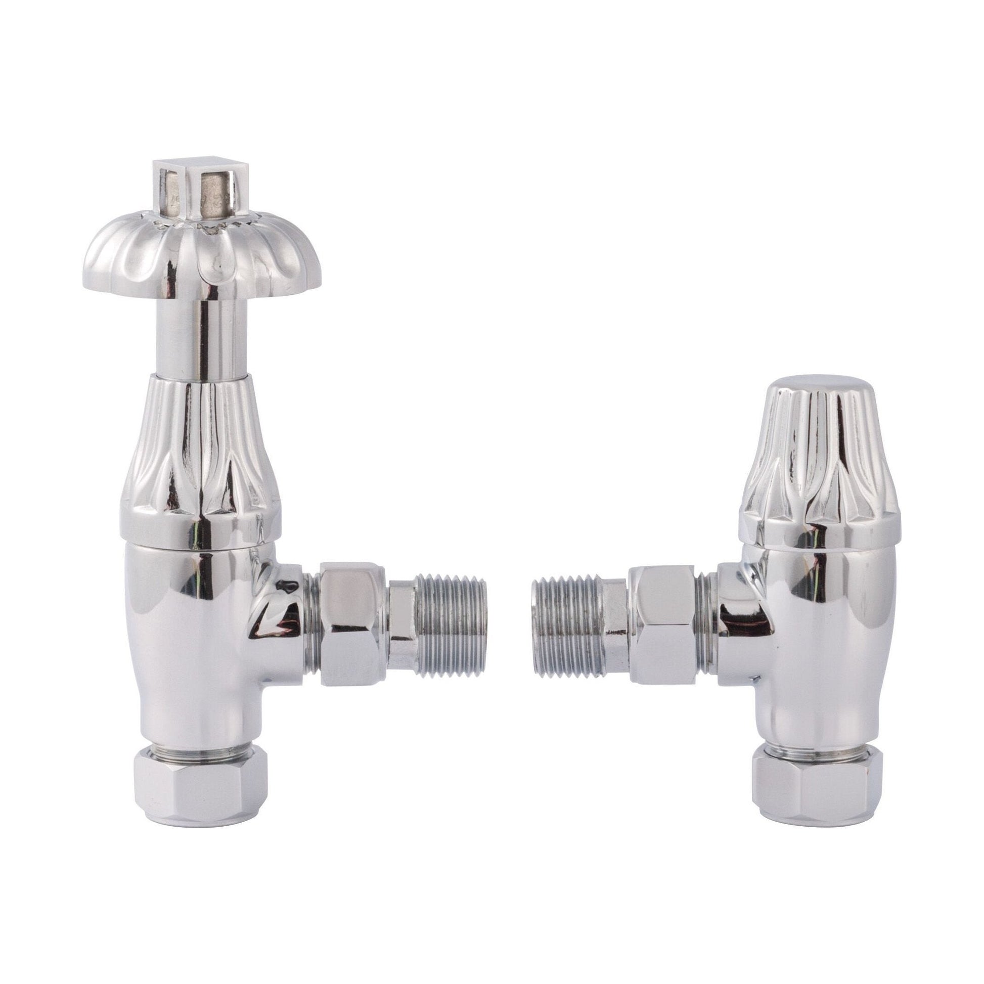 [BHRV007] Heating Accessories Thermostatic Radiator Valve Pack, Chrome - Cutout