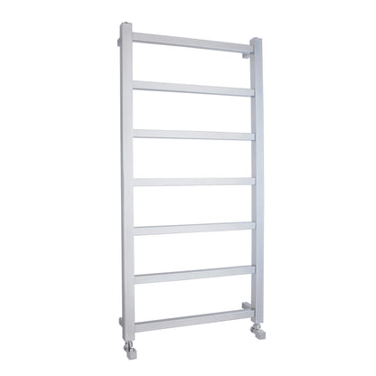 [BHSL376] Contemporary Wall Mounted Heated Towel Rail with Square Rails, Choice of Size - Cutout