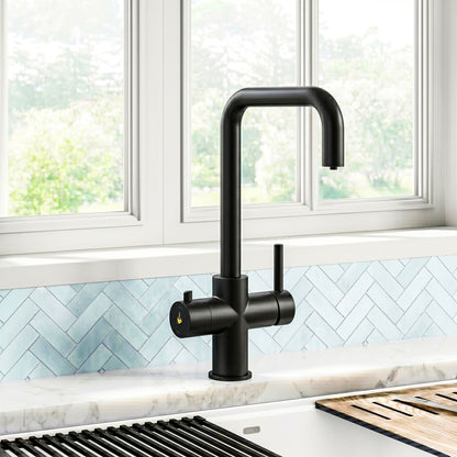 [BKHT405DL] Fulford 3 in 1 Boiling Water Tap Kit, Instant Hot Water Tap with Dual Lever Handles, Tank and Filter - Choice of Colour - Silo