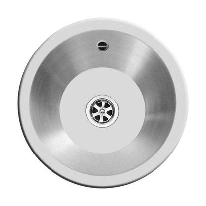 [BKS25230] Mini Bowl Stainless Steel Kitchen Sink with Waste Kit, 355 x 170mm - Cutout