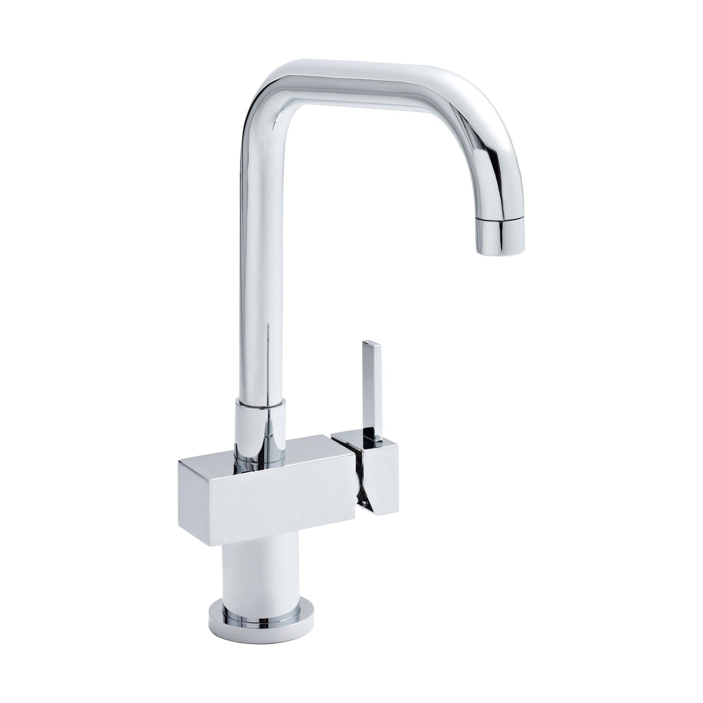 [BKT316] Norbury Square Side Action Lever Handle - Chrome - Cutout