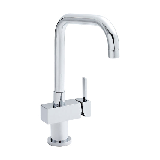 [BKT316] Norbury Square Side Action Lever Handle - Chrome - Cutout