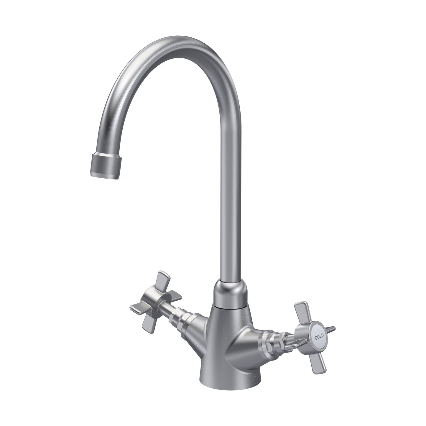 [BKT603] Norbury Mono Mixer Kitchen Tap - Multiple Handle and Finish Options Available - Cutout
