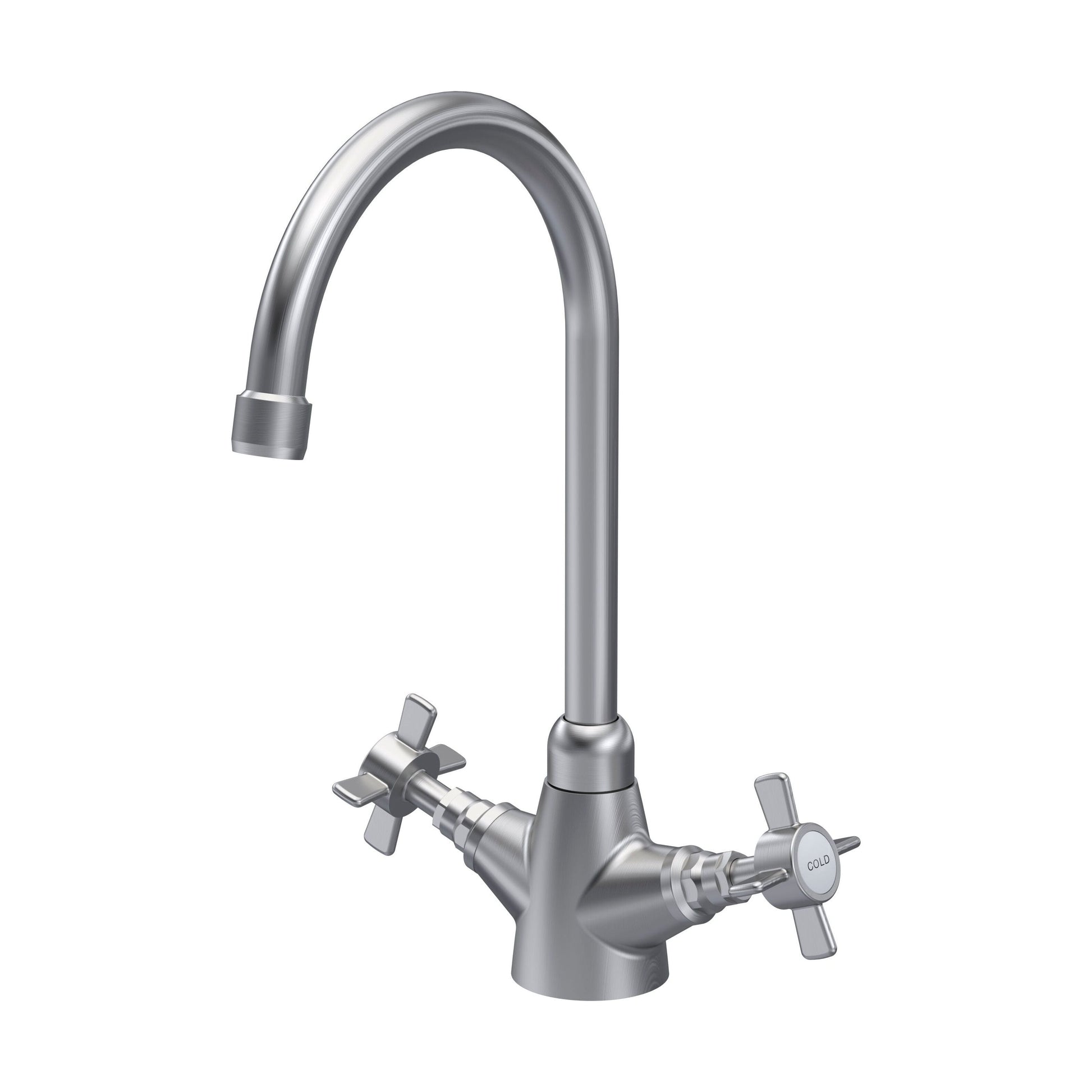 [BKT603] Norbury Mono Mixer Kitchen Tap - Multiple Handle and Finish Options Available - Cutout