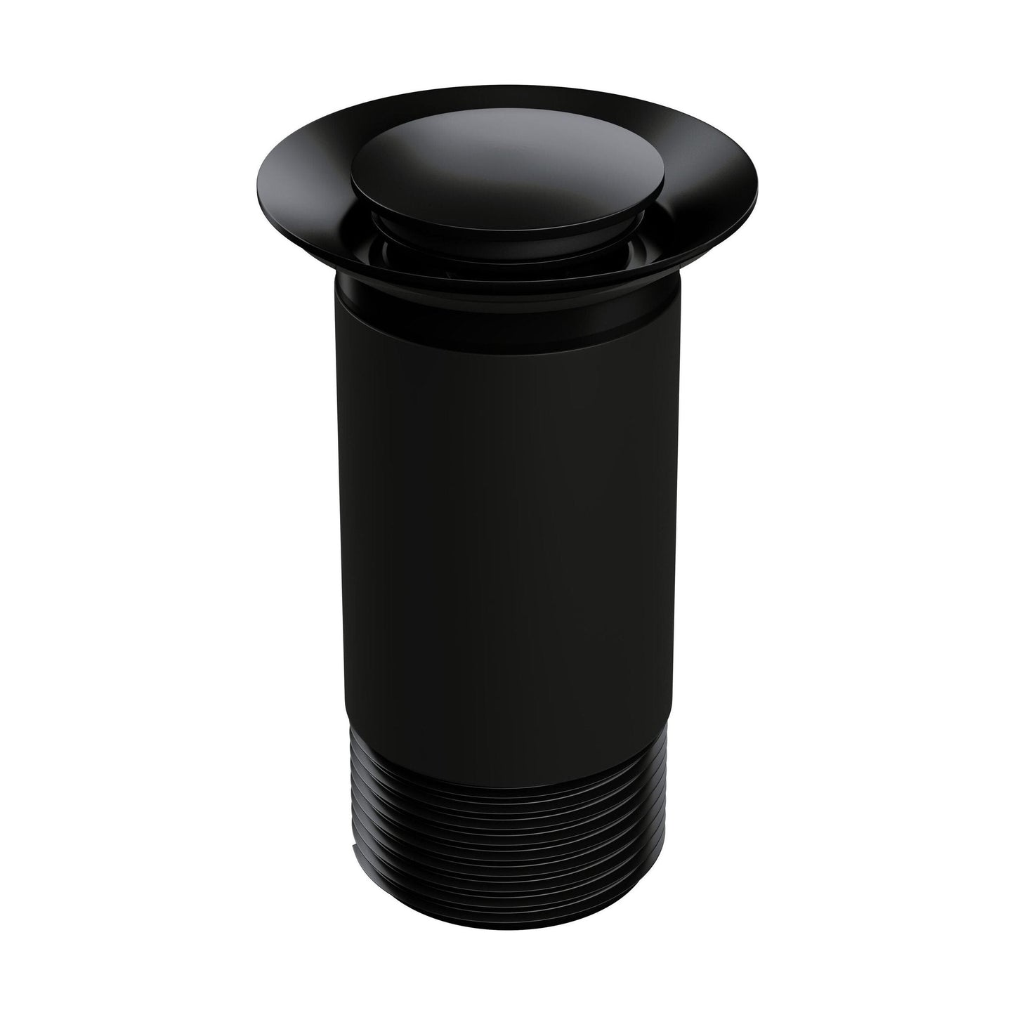 [BKT731] Modern Round Bathroom Click-Clack Unslotted Basin Waste without Overflow, Top Fix Installation, 103 x 60 x 104 mm - Choice of Colour - Cutout
