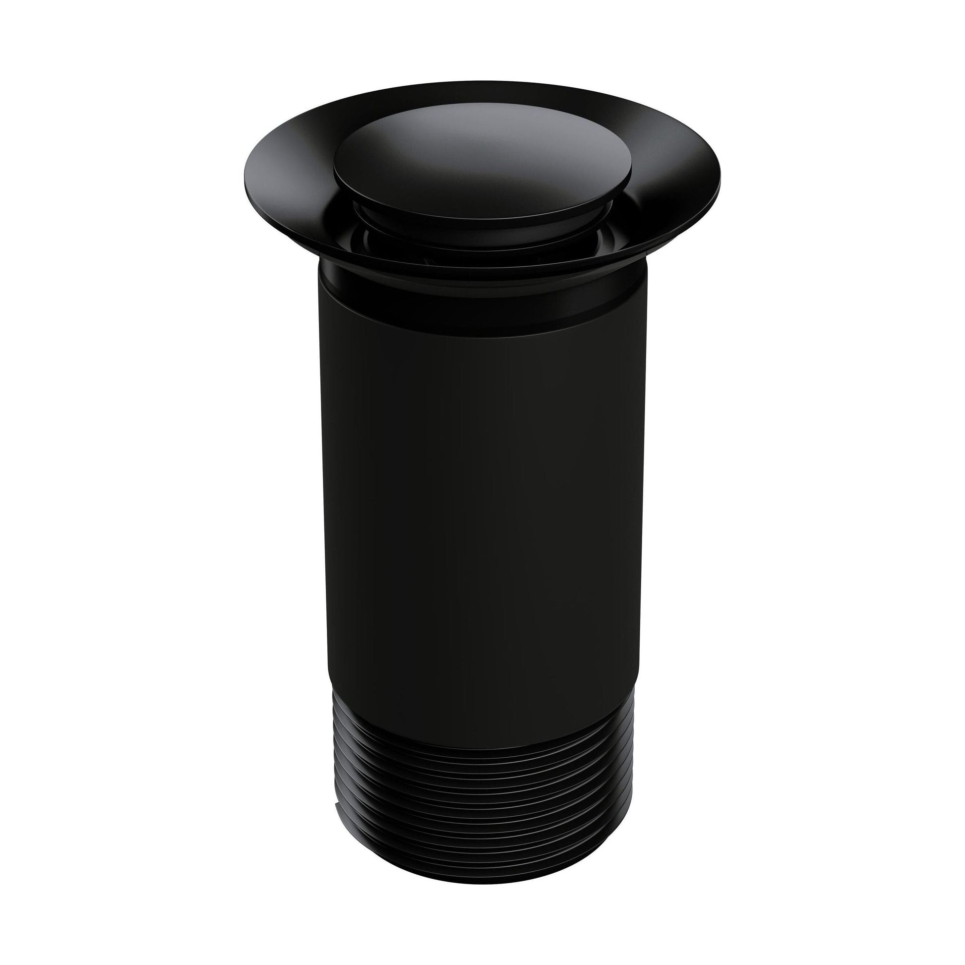 [BKT731] Modern Round Bathroom Click-Clack Unslotted Basin Waste without Overflow, Top Fix Installation, 103 x 60 x 104 mm - Choice of Colour - Cutout