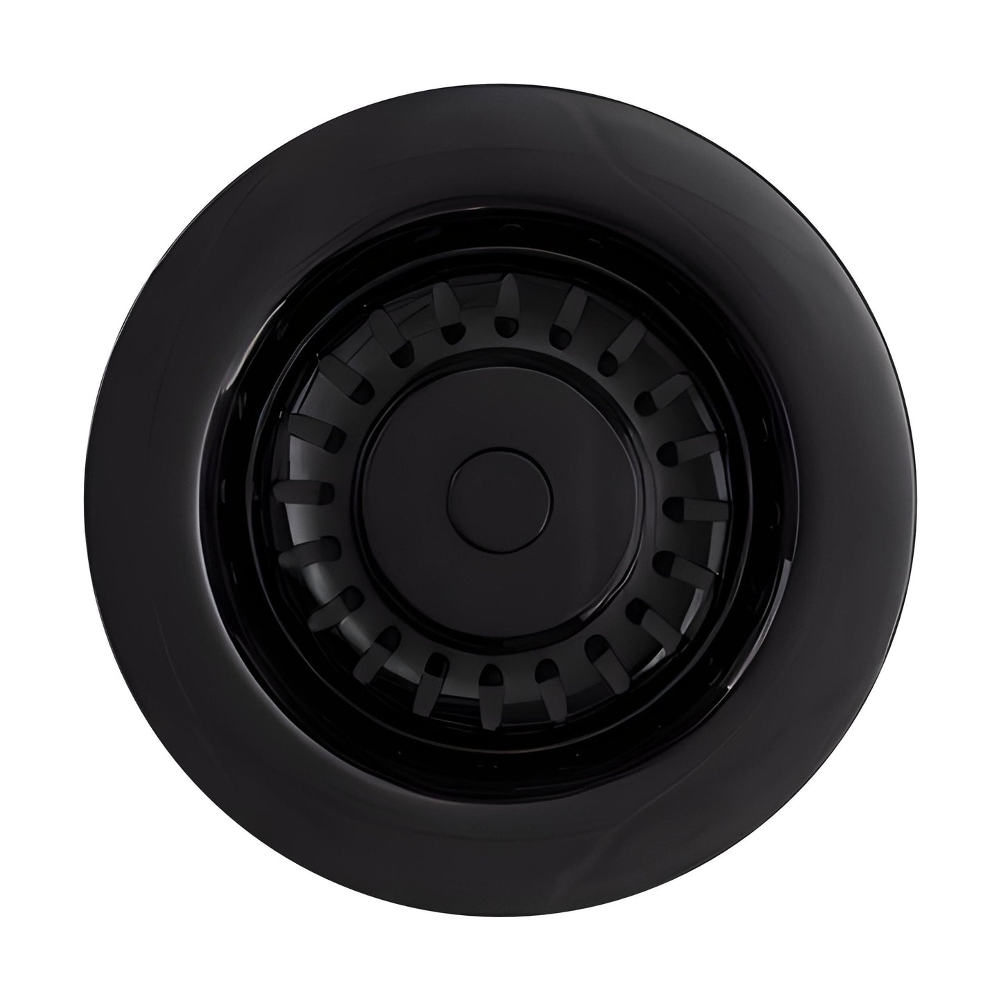 [BKT740] Modern Round Kitchen Sink Strainer Waste without Overflow, Top Fix Installation,  98 x 114 x 214 mm - Choice of Colour - Cutout