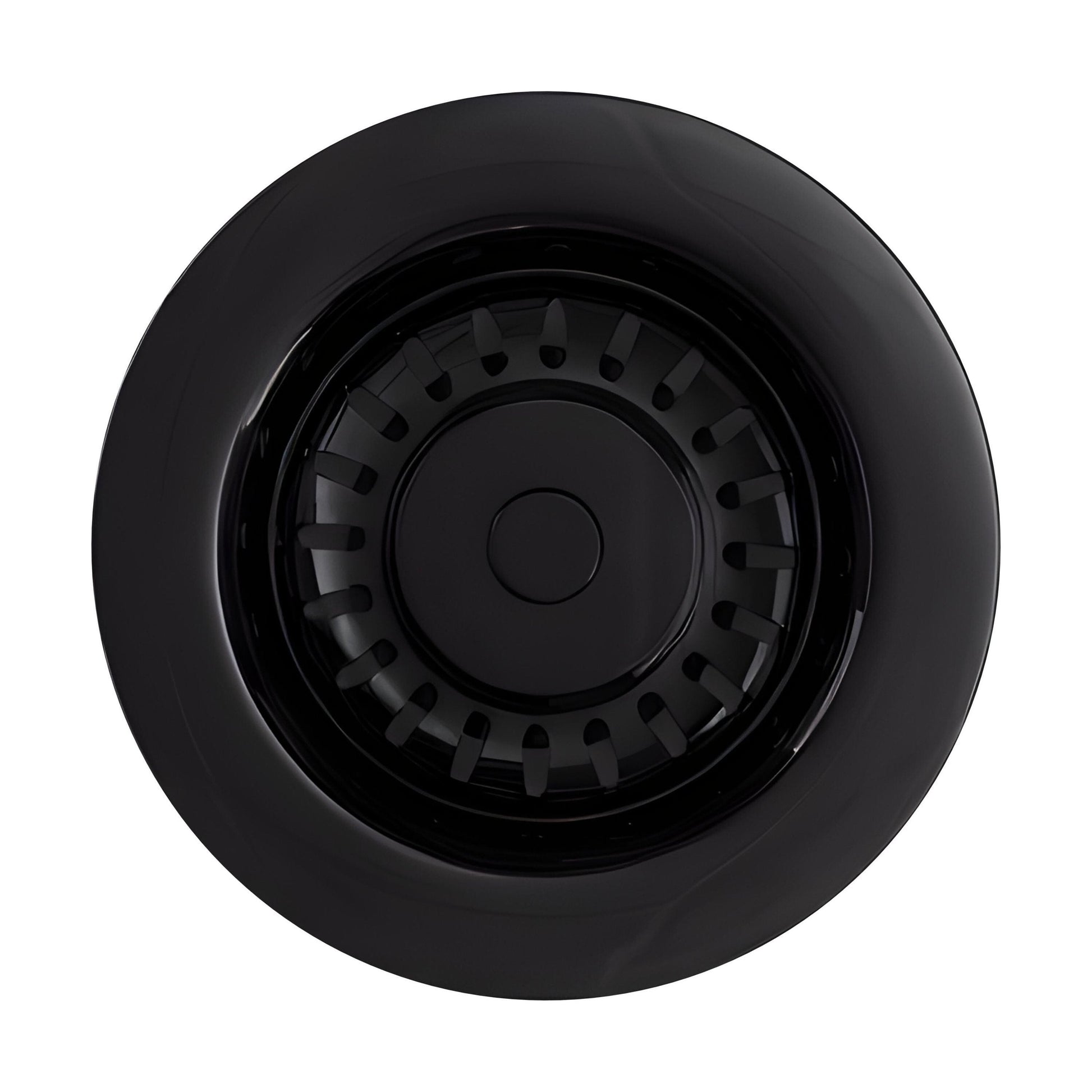 [BKT740] Modern Round Kitchen Sink Strainer Waste without Overflow, Top Fix Installation,  98 x 114 x 214 mm - Choice of Colour - Cutout