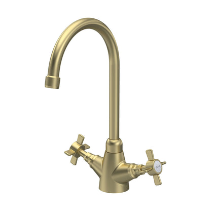 [BKT803] Norbury Mono Mixer Kitchen Tap - Multiple Handle and Finish Options Available - Cutout