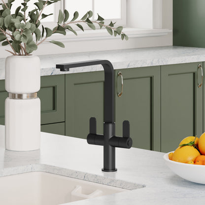 [BKTC405DL] Ipstones Kitchen Mono Mixer Tap - Single or Dual Lever, Choice of Colour - Lifestyle 2