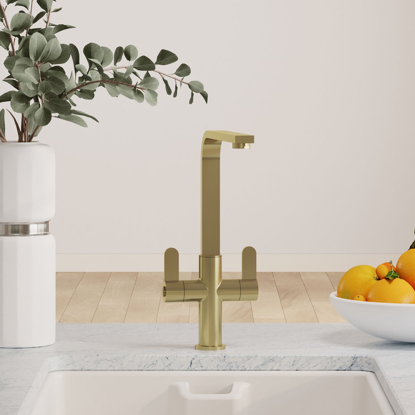 [BKTC805DL] Ipstones Kitchen Mono Mixer Tap - Single or Dual Lever, Choice of Colour - Lifestyle 1