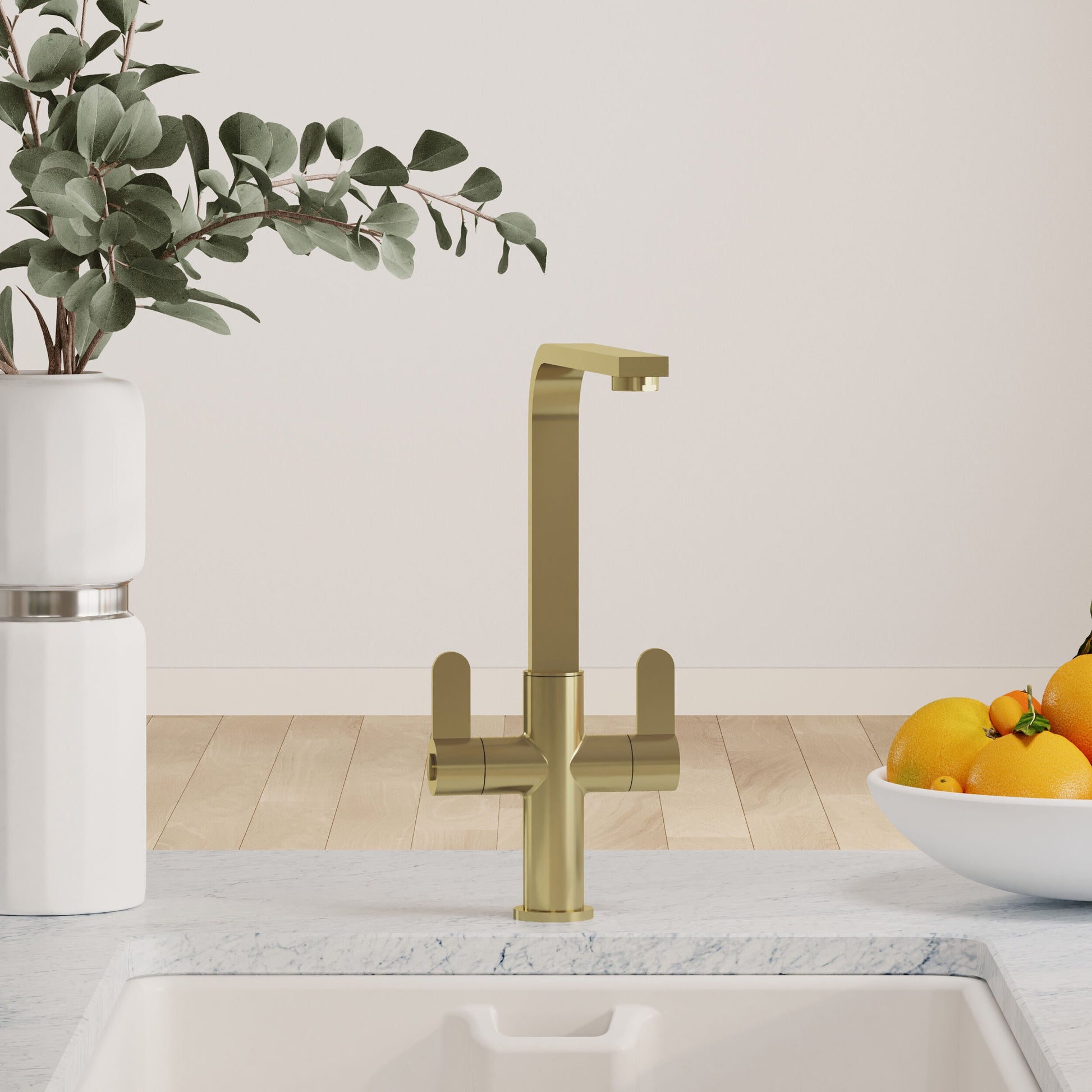 [BKTC805DL] Ipstones Kitchen Mono Mixer Tap - Single or Dual Lever, Choice of Colour - Lifestyle 1