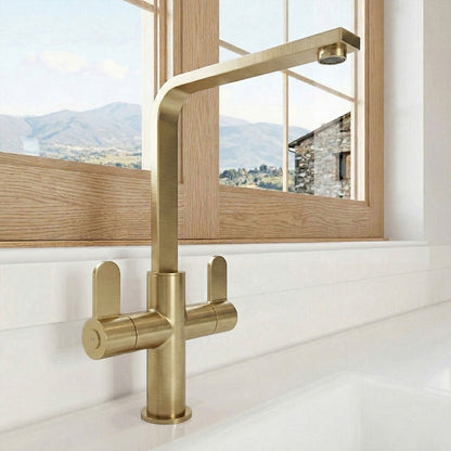 [BKTC805DL] Ipstones Kitchen Mono Mixer Tap - Single or Dual Lever, Choice of Colour - Silo