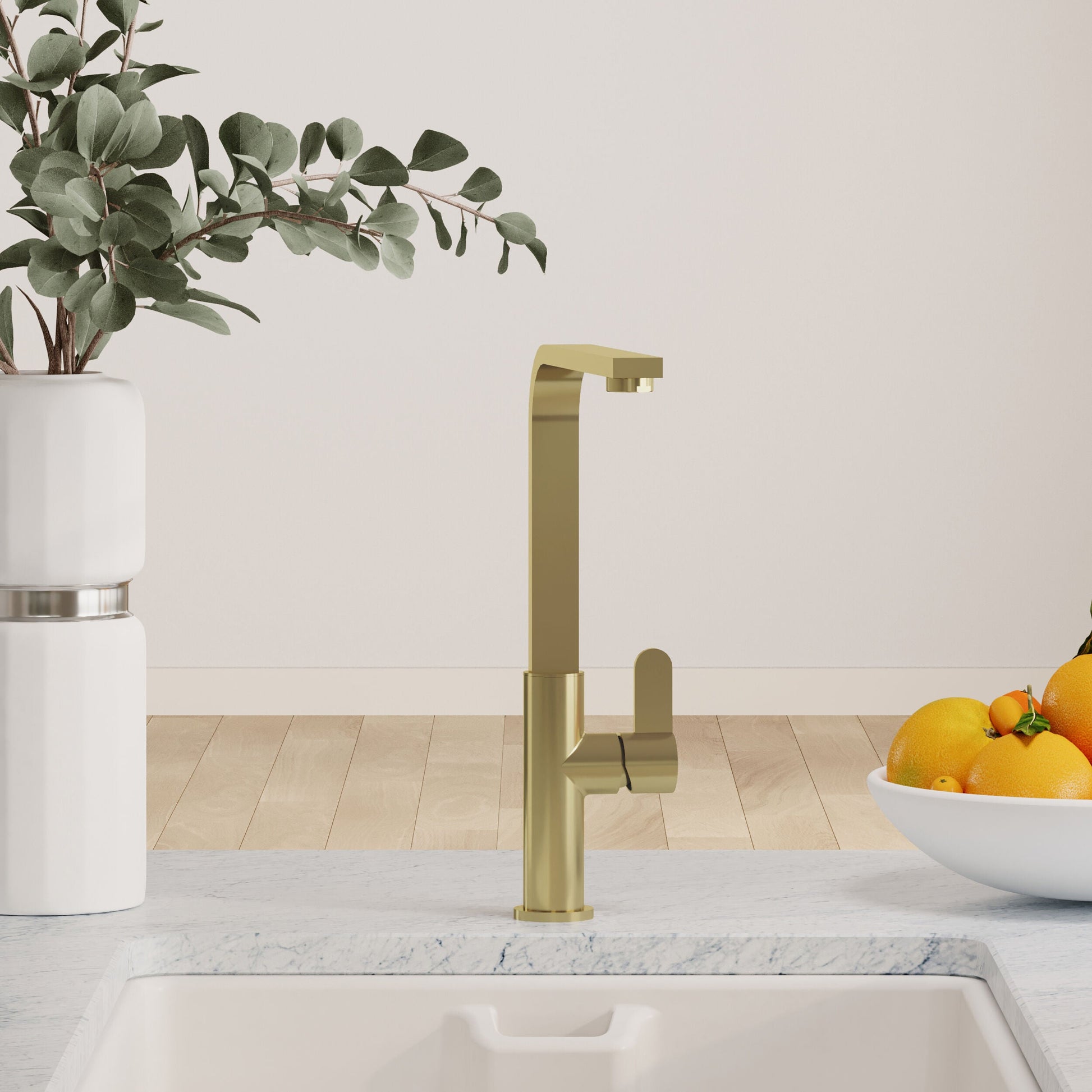 [BKTC805SL] Ipstones Kitchen Mono Mixer Tap - Single or Dual Lever, Choice of Colour - Lifestyle 1