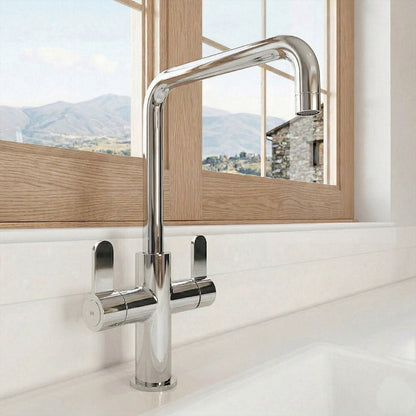 [BKTK305DL] Warslow Kitchen Mono Mixer Tap - Single or Dual Lever, Choice of Colour - Silo