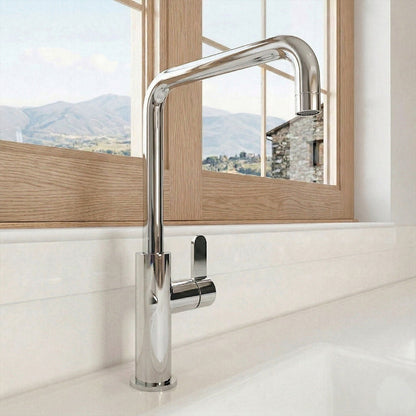 [BKTK305SL] Warslow Kitchen Mono Mixer Tap - Single or Dual Lever, Choice of Colour - Silo