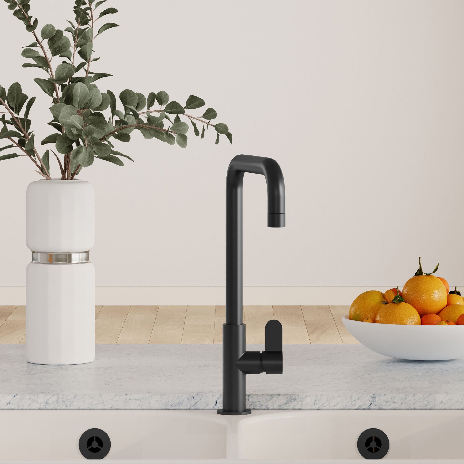 [BKTK405SL] Warslow Kitchen Mono Mixer Tap - Single or Dual Lever, Choice of Colour - Lifestyle 1