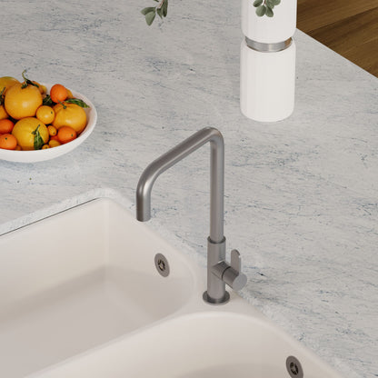 [BKTK605SL] Warslow Kitchen Mono Mixer Tap - Single or Dual Lever, Choice of Colour - Lifestyle 3