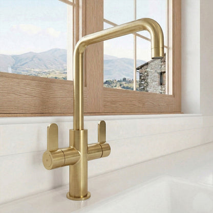 [BKTK805DL] Warslow Kitchen Mono Mixer Tap - Single or Dual Lever, Choice of Colour - Silo