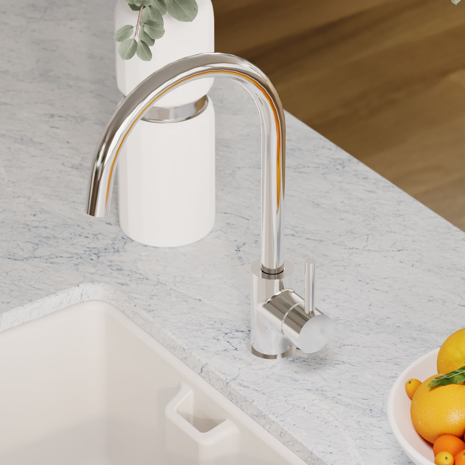 [BKTL305SL] Gratwich Kitchen Mono Mixer Tap - Single or Dual Lever, Choice of Colour - Lifestyle 3