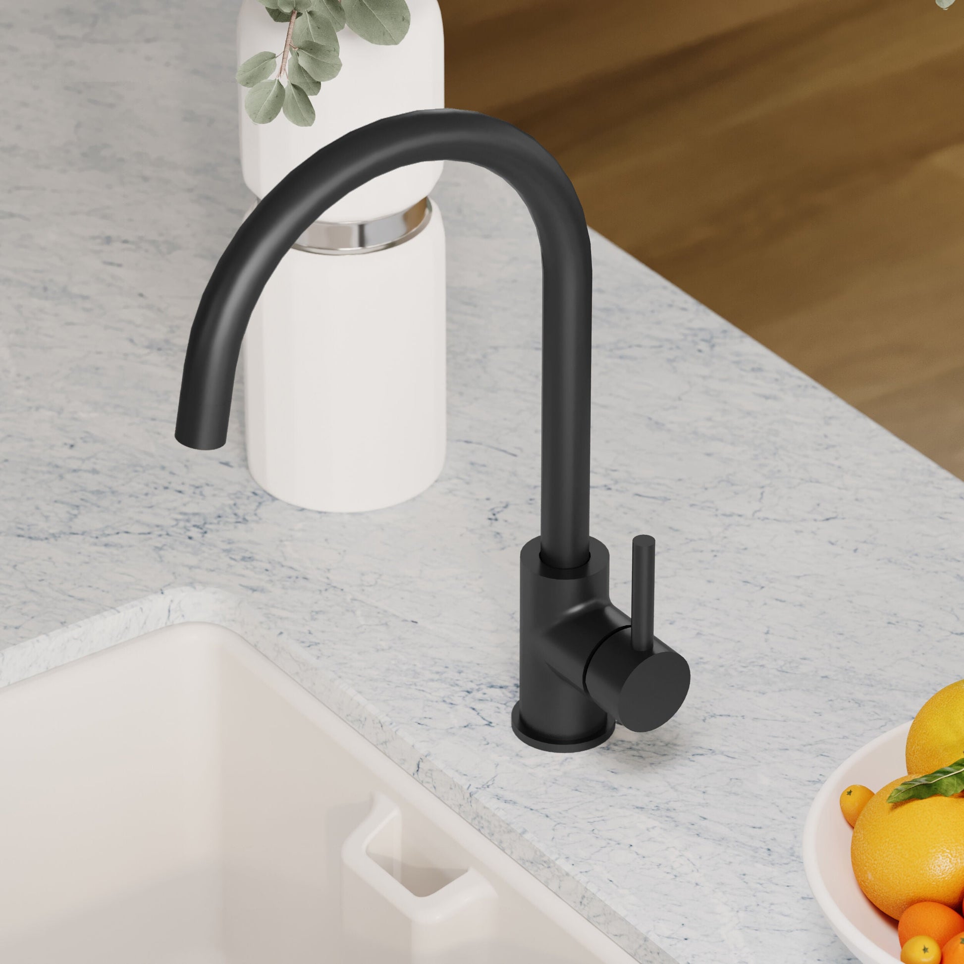 [BKTL405SL] Gratwich Kitchen Mono Mixer Tap - Single or Dual Lever, Choice of Colour - Lifestyle 3