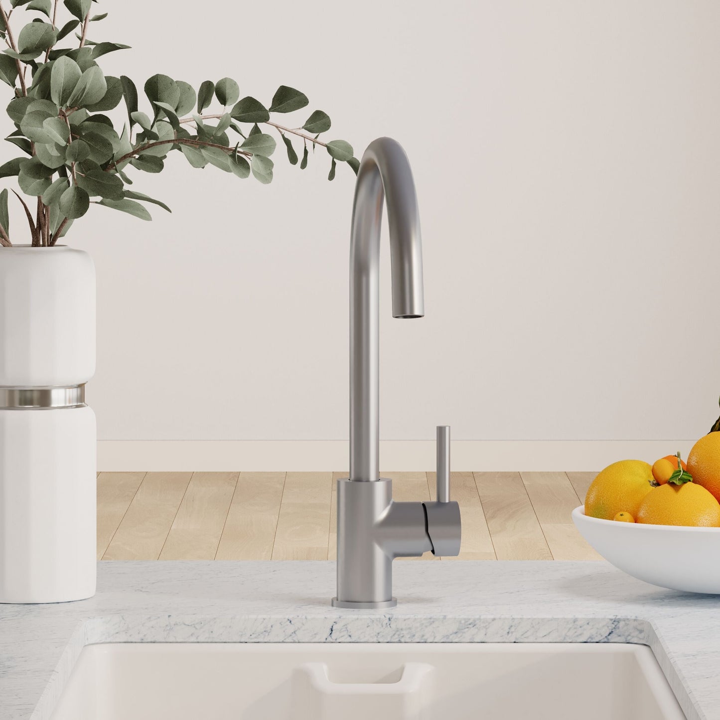 [BKTL605SL] Gratwich Kitchen Mono Mixer Tap - Single or Dual Lever, Choice of Colour - Lifestyle 1