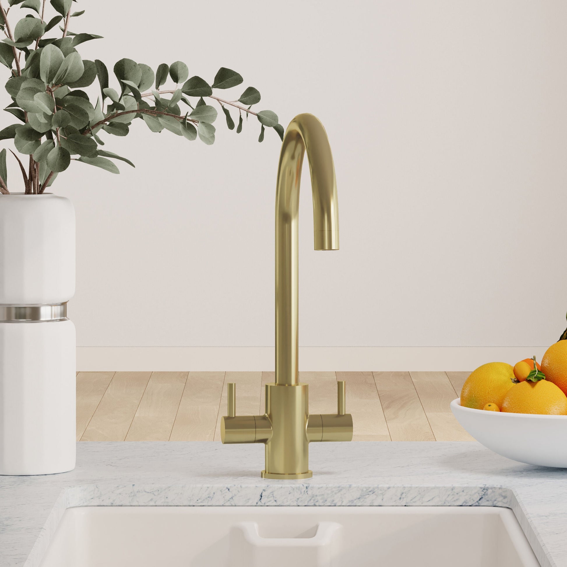 [BKTL805DL] Gratwich Kitchen Mono Mixer Tap - Single or Dual Lever, Choice of Colour - Lifestyle 1