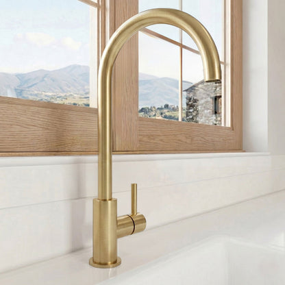 [BKTL805SL] Gratwich Kitchen Mono Mixer Tap - Single or Dual Lever, Choice of Colour - Silo
