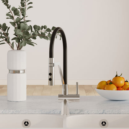 [BKTR305SL] Haughton Kitchen Mono Mixer Tap - Single or Dual Lever, Choice of Colour - Lifestyle 1