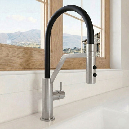 [BKTR605SL] Haughton Kitchen Mono Mixer Tap - Single or Dual Lever, Choice of Colour - Silo