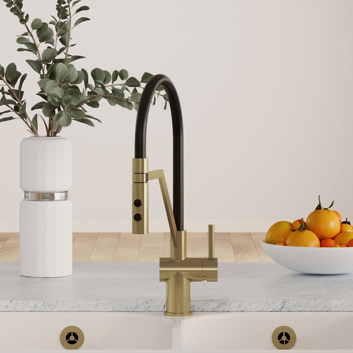 [BKTR805SL] Haughton Kitchen Mono Mixer Tap - Single or Dual Lever, Choice of Colour - Lifestyle 1