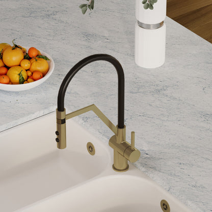 [BKTR805SL] Haughton Kitchen Mono Mixer Tap - Single or Dual Lever, Choice of Colour - Lifestyle 3