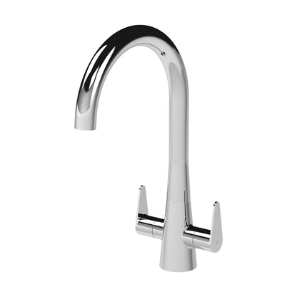[BKTS305DL] Tatenhill Kitchen Mono Sink Mixer Tap - Single or Dual Lever, Choice of Colour - Cutout