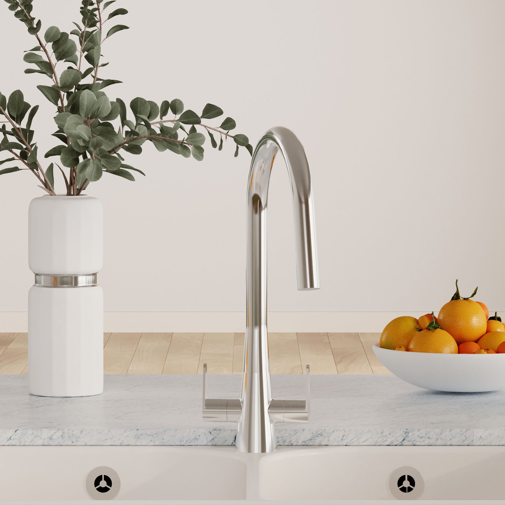 [BKTS305DL] Tatenhill Kitchen Mono Sink Mixer Tap - Single or Dual Lever, Choice of Colour - Lifestyle 1