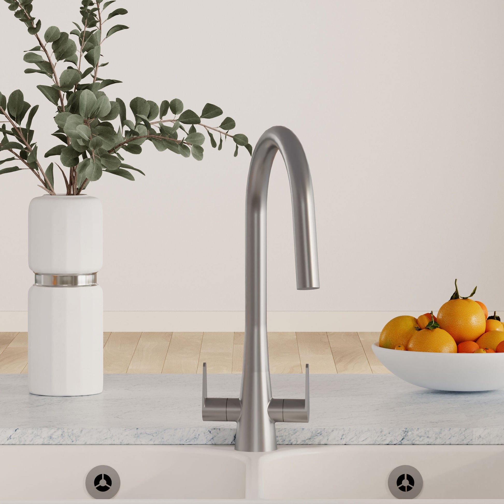 [BKTS605DL] Tatenhill Kitchen Mono Sink Mixer Tap - Single or Dual Lever, Choice of Colour - Lifestyle 1