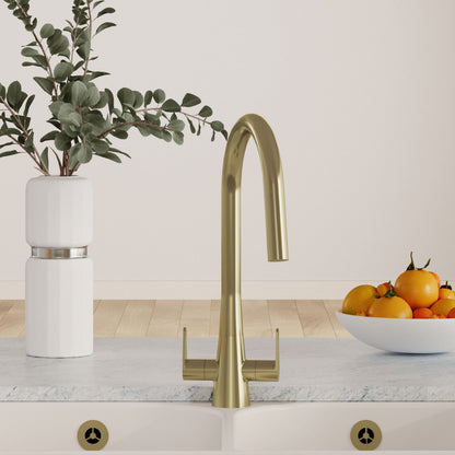 [BKTS805DL] Tatenhill Kitchen Mono Sink Mixer Tap - Single or Dual Lever, Choice of Colour - Lifestyle 1