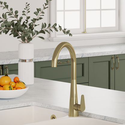[BKTS805SL] Tatenhill Kitchen Mono Sink Mixer Tap - Single or Dual Lever, Choice of Colour - Lifestyle 2
