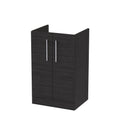 Woodgrain Charcoal Black