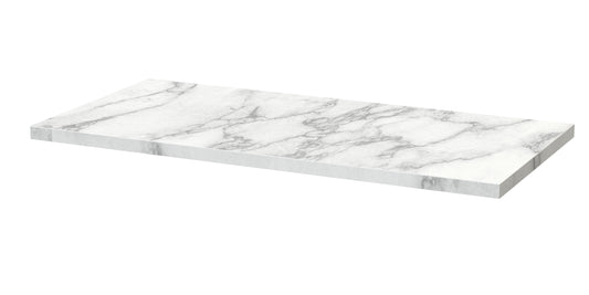 [BLCM800] Laminate Worktop - 800mm Carrera Marble - Cutout